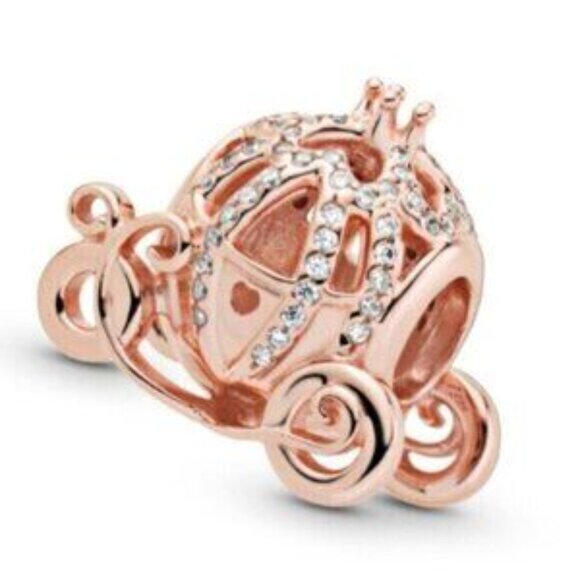 Pandora Rose? Cinderella Sparkling Carriage Charm - Picture 5 of 5